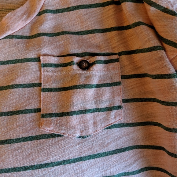 Volcom peach long sleeve slightly cropped tee - Picture 2 of 3